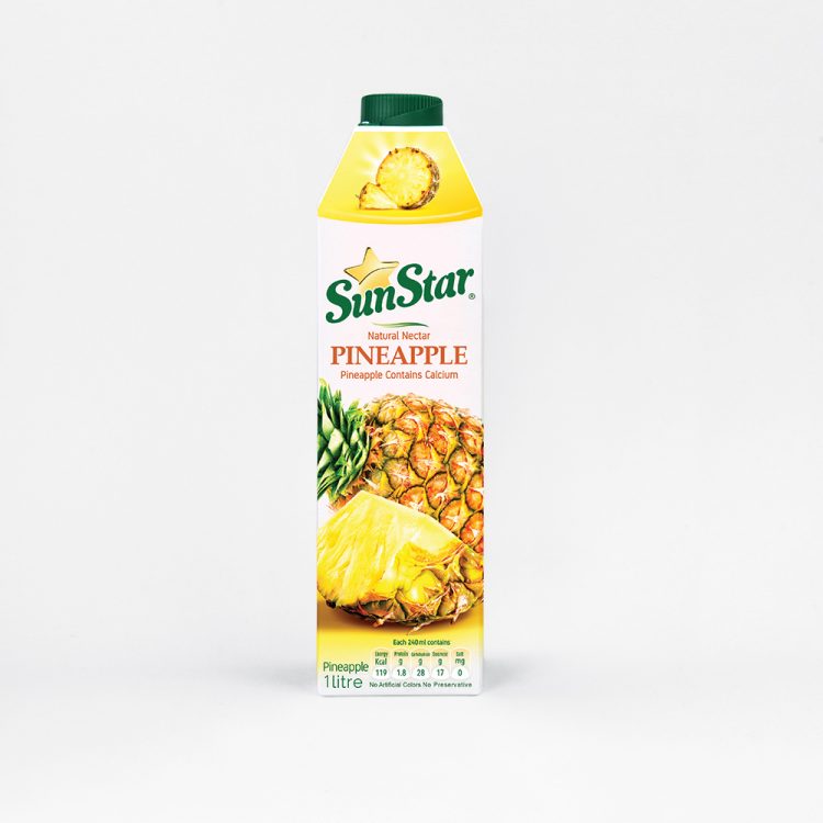 آبمیوه طبیعی آناناس سان استار 1لیتری