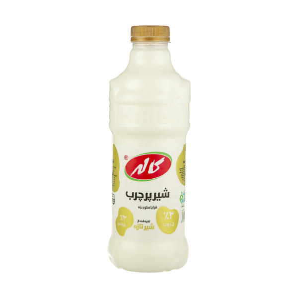 شیر بطری کاله 1لیتری پرچرب