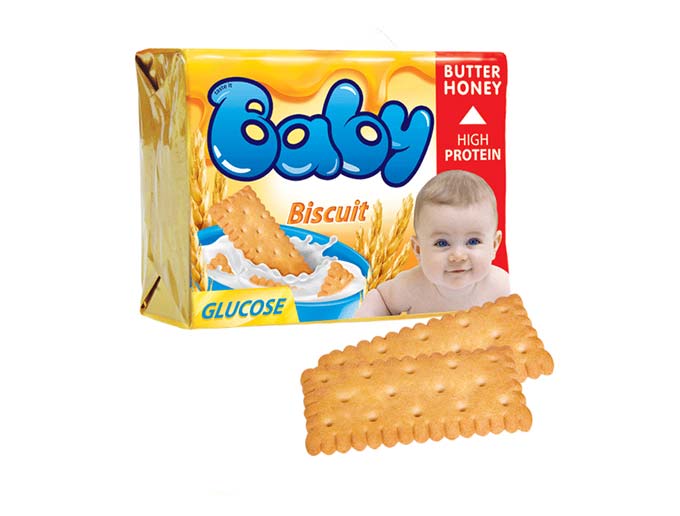 بیسکوئیت کودک(بی بی) شیرین عسل